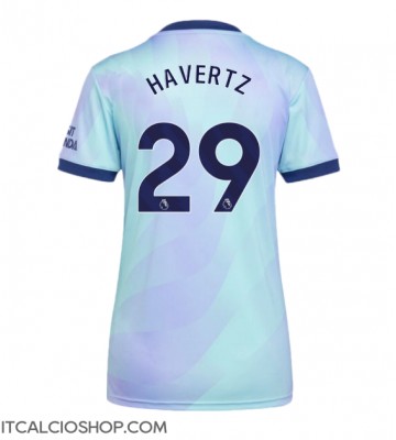 Arsenal Kai Havertz #29 Terza Maglia Femmina 2024-25 Manica Corta